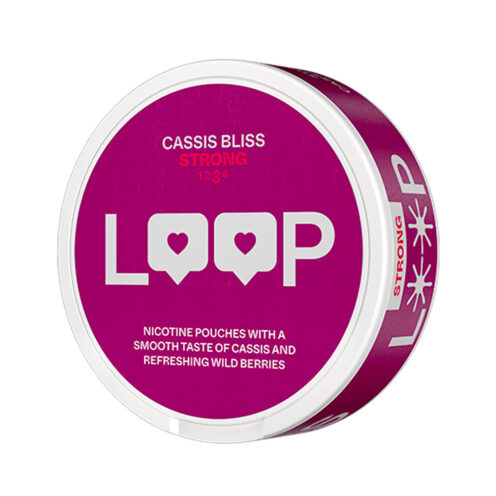Loop Cassis Bliss Strong Nicotine Pouch